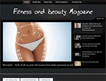 Tablet Screenshot of fitnessandbeautyguide.com